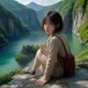 快猫旅行博主「云游记」的个人头像，男性，户外自然背景